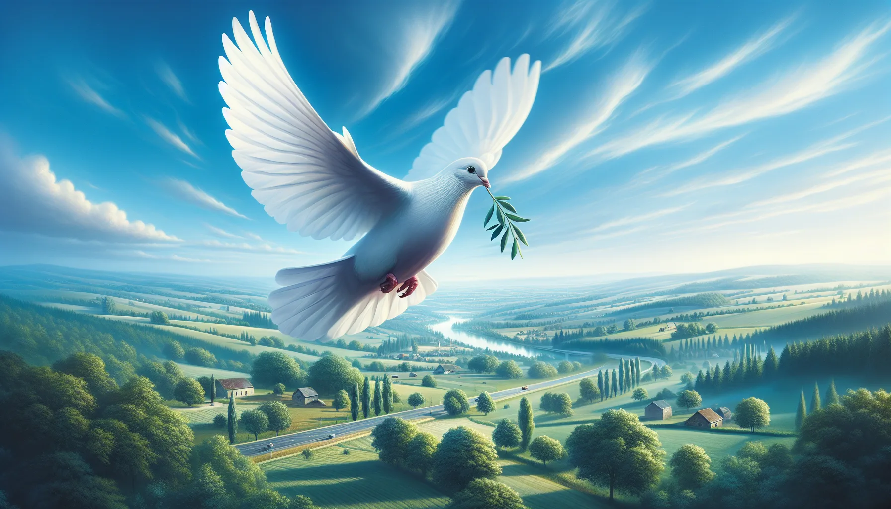 Symbole de paix pour le conflit en Ukraine et Russie